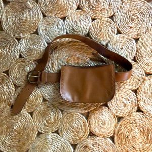 Frye leather waist bag